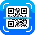 QR Code Scanner APK interface for scanning and creating QR codes on Android devices