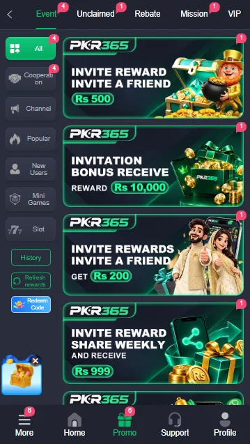 PKR365 Game Promo